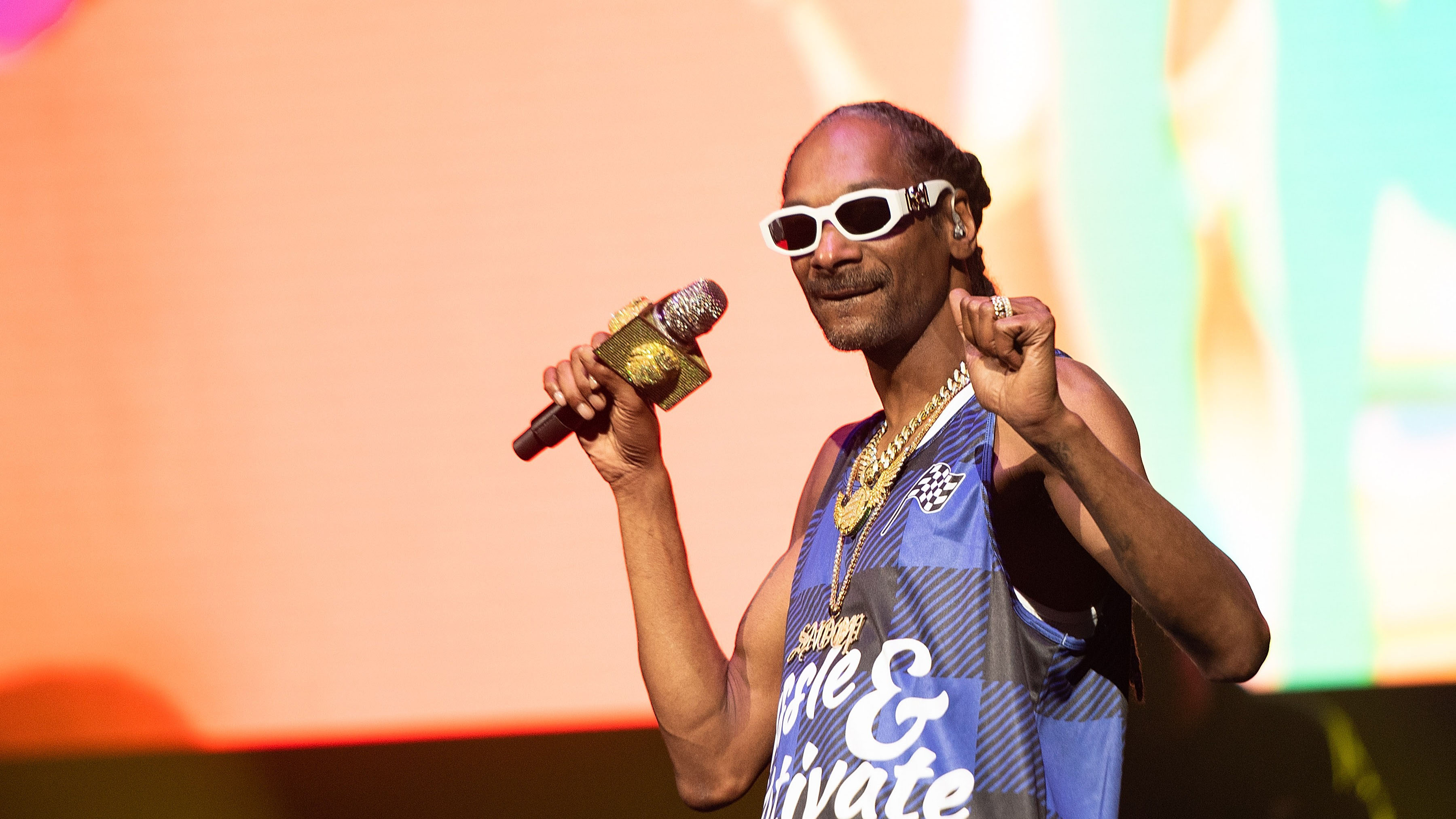 Calvin Cordozar Broadus Jr. (born October 20, 1971), known professionally as Snoop Dogg (previously Snoop Doggy Dogg and brie...